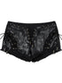 Vintage Punk Street Grunge Distressed Low-Rise Shorts