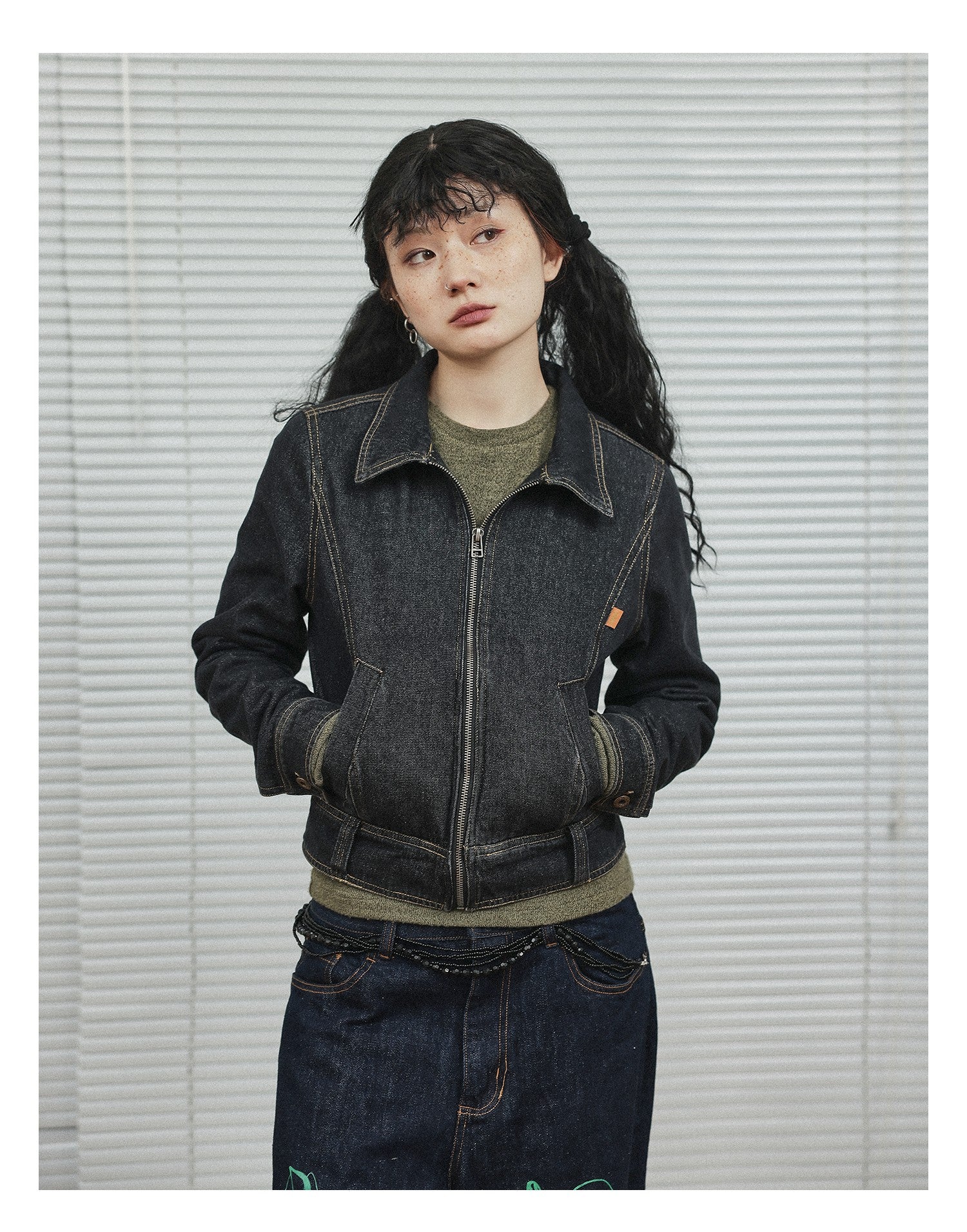Achihara Women’S Short Sleeve Denim Jacket Black Spring Summer Outerwear