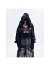 Peoplesense Dirty Wash Detachable Hoodie Distressed Oversized Sweatshirt
