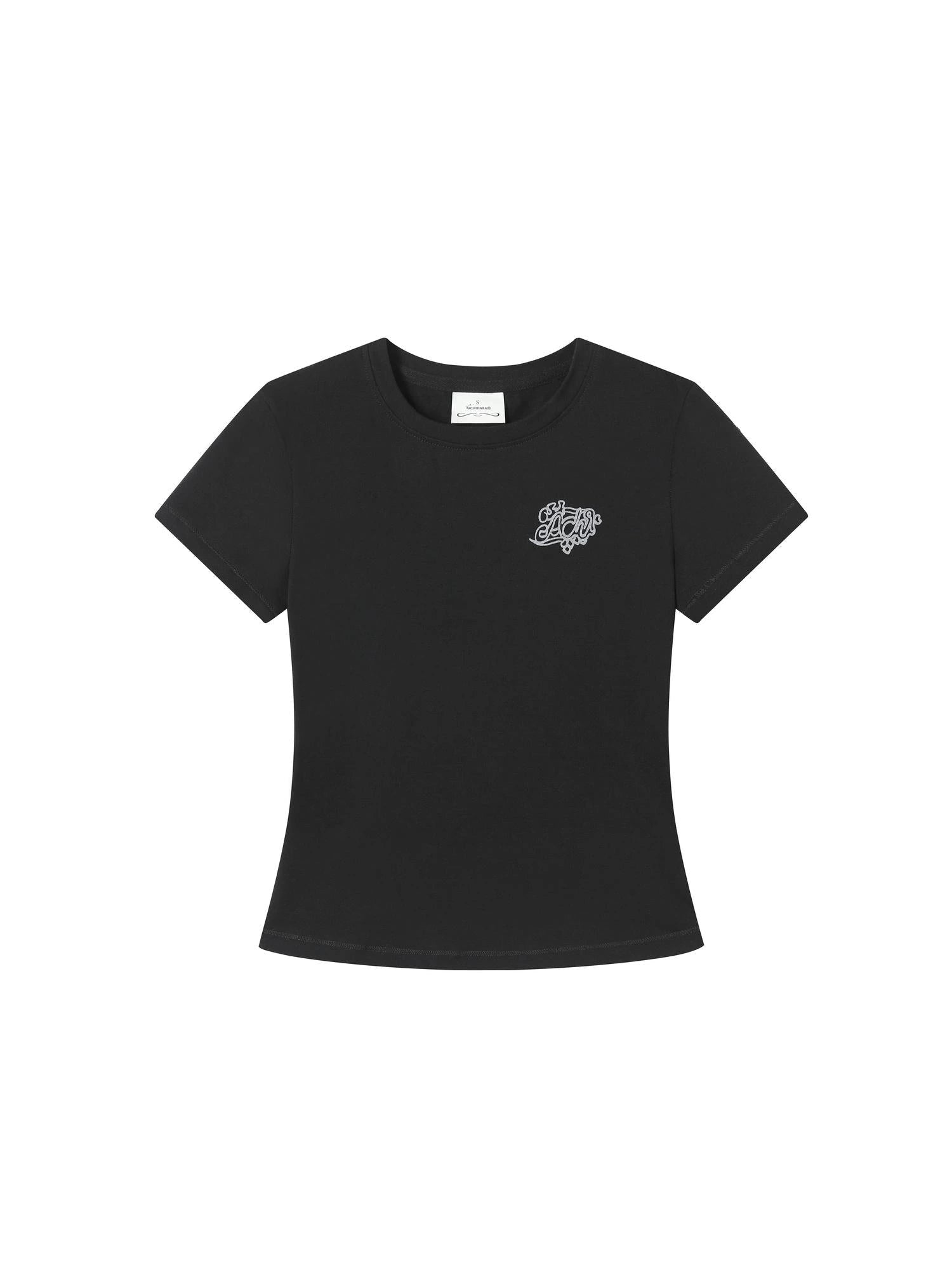 Summer Slim Fit Waist Defining Cotton T-Shirt