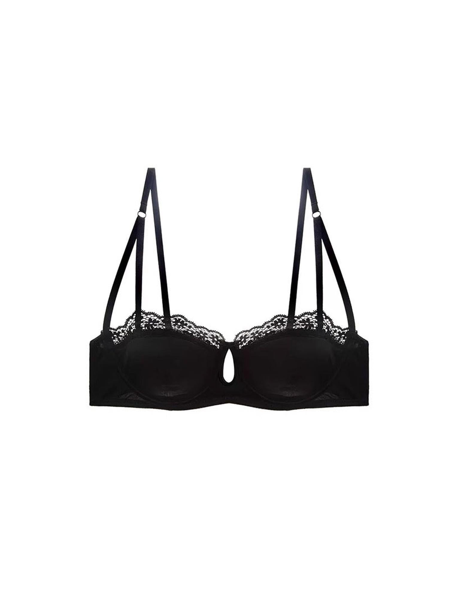 WSW WUSHENWU Lace Trim Ballet Flare Top