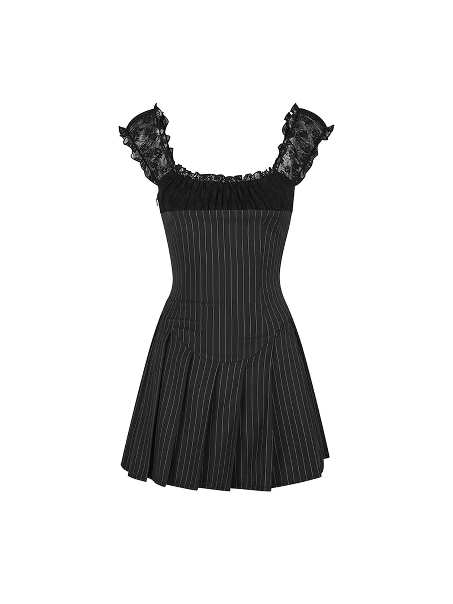 Sexy Striped Short Sleeve Summer Dress For Women Dresses