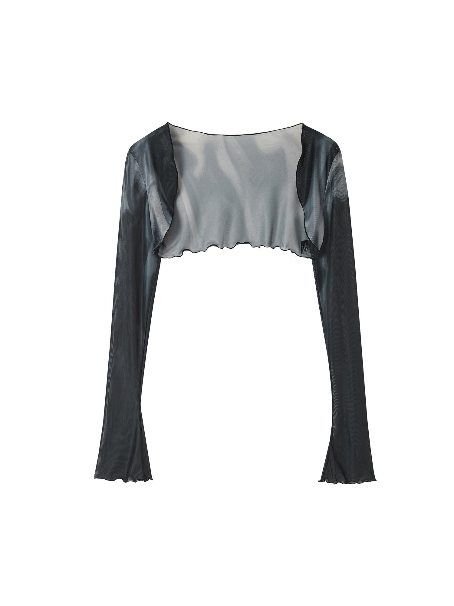 OfAkiva Colorful Off-Shoulder Strappy Island City Painting Dresses