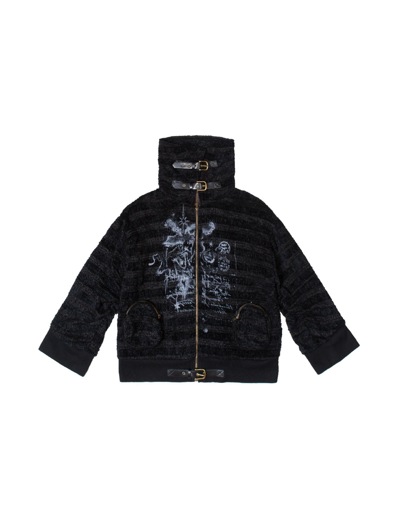 ARIADNAw Ariadna S Punk Revival Oversized Street Sweatshirt