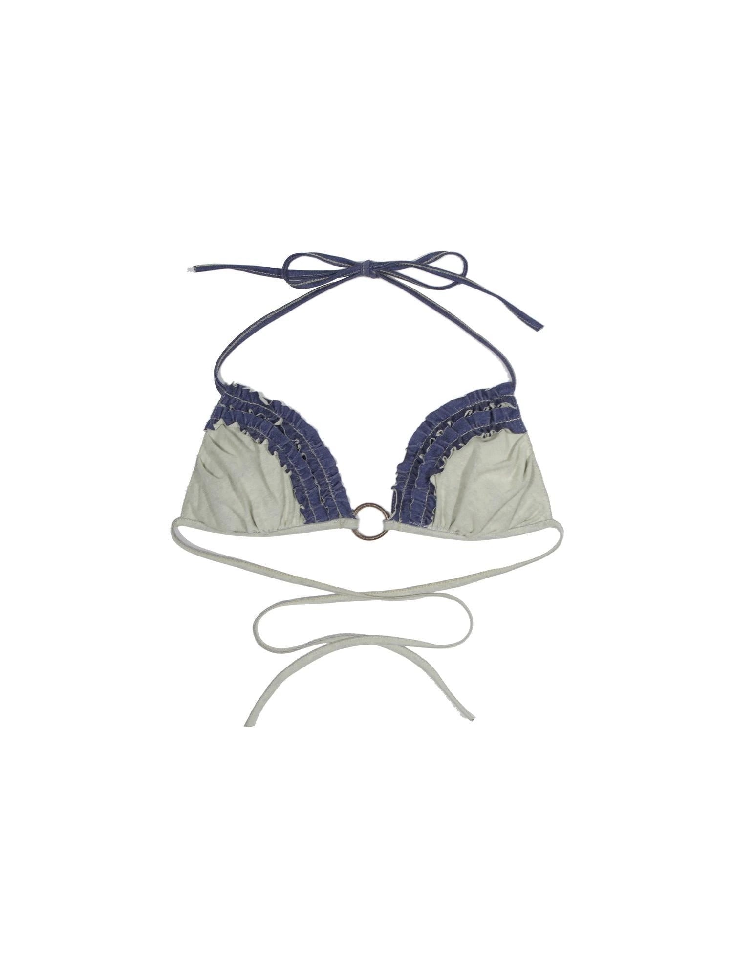 Punk Crinkle Bikini Y2k Summer Edge