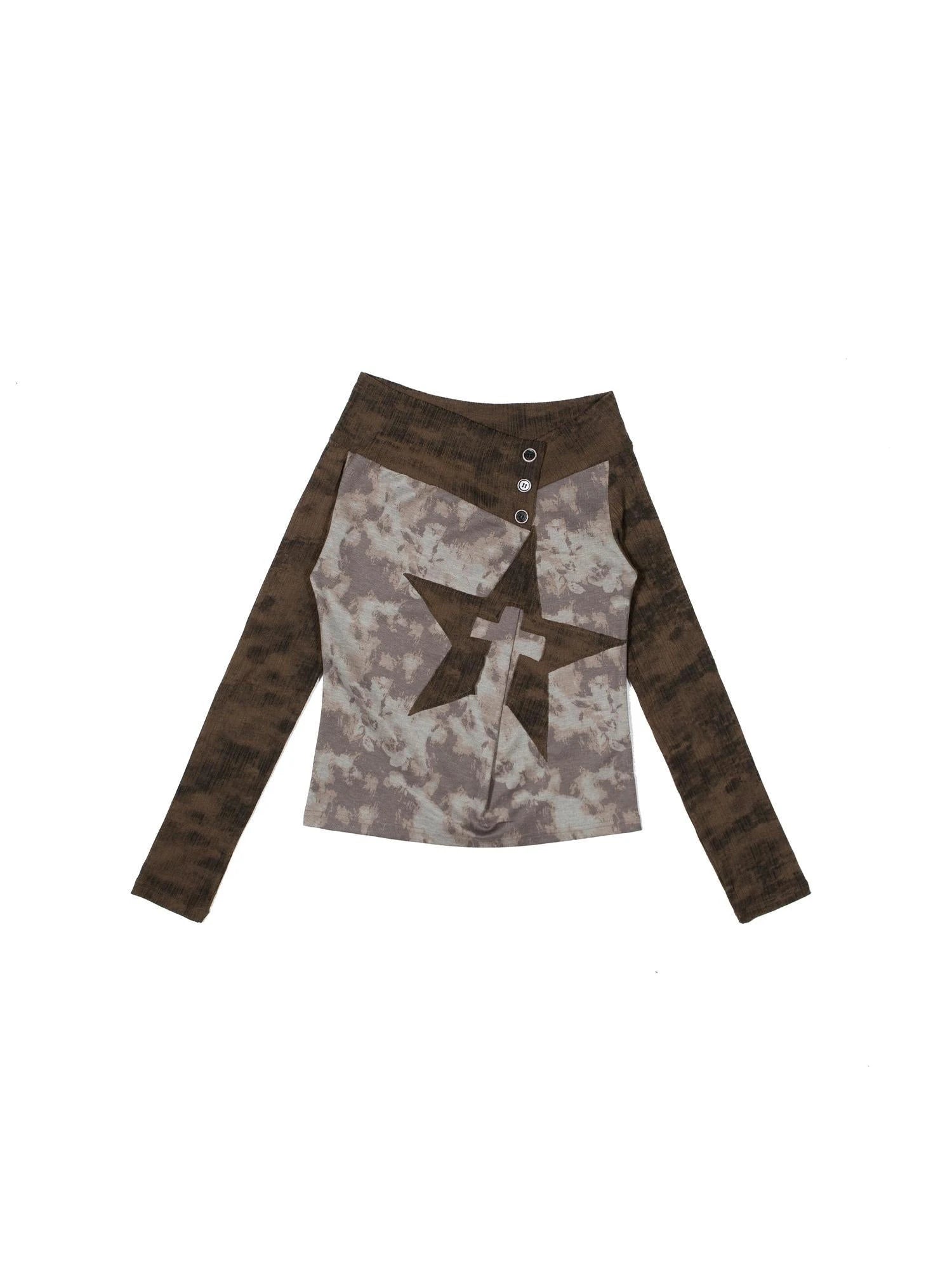 Vintage Punk Recyclable Knit Top