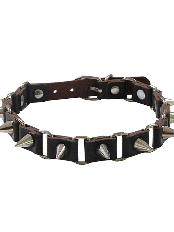 Punk Japanese Harajuku Studded Choker Necklace