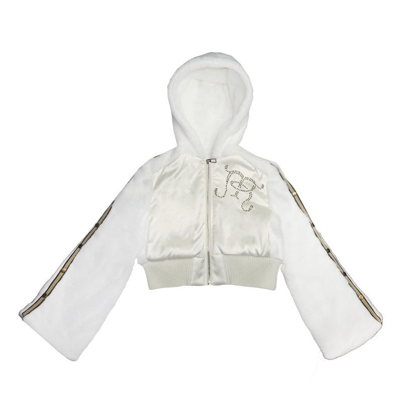 nit_alcove_Original_Design_Thick_Faux_Fleece_Loose_Cropped_Bell_Sleeve_Unisex_White_Hoodie_MISSTT