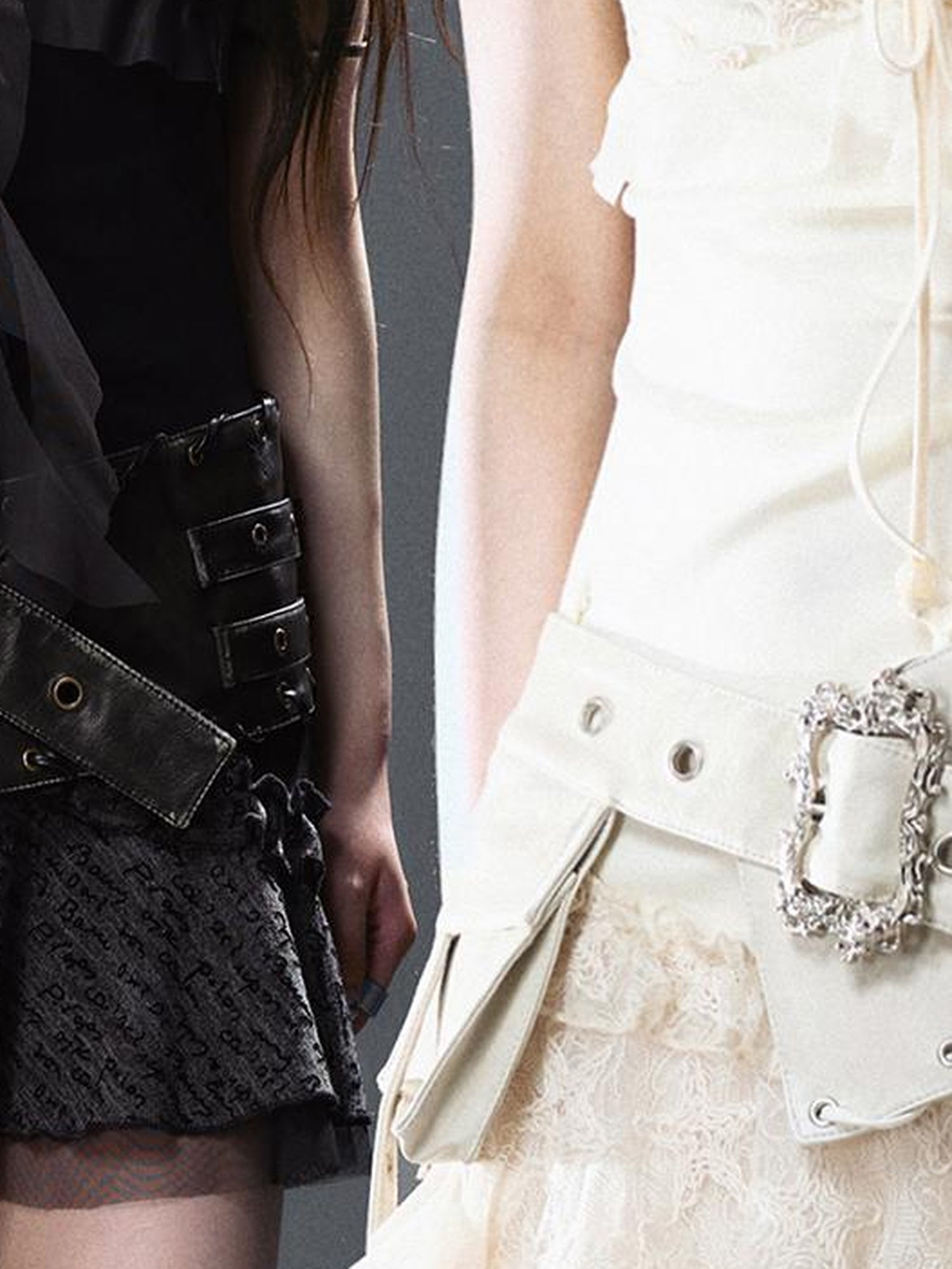 Update c Sea Witch Poetry Corset Belt with Vintage Buckle