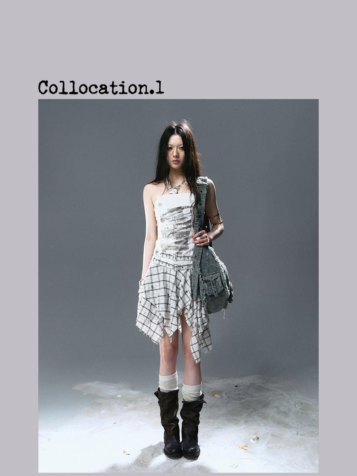 Update c Sea Witch Rebel Poetry Dress V-Neck T-Shirt Long-Sleeve