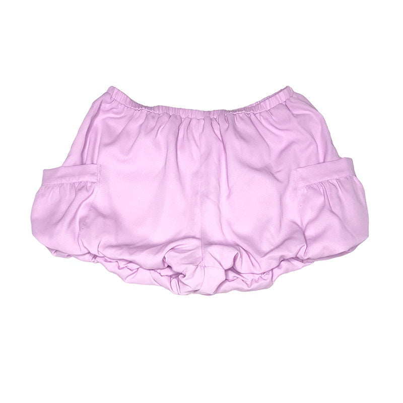 nit_alcove_High_Waist_Pockets_Elastic_Loose_Straight_Workwear_Stretch_Mid-Length_Shorts_MISSTT