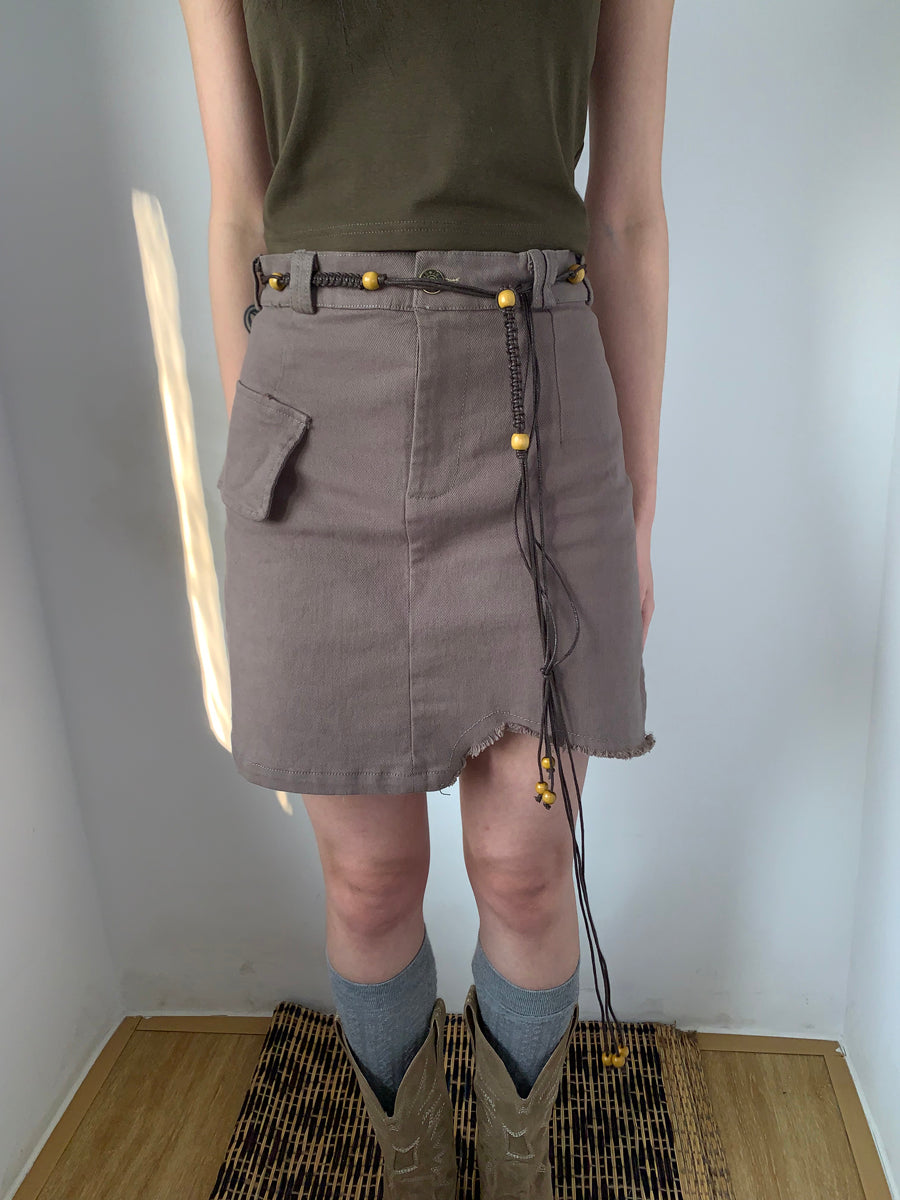 ang project Vintage Handwoven Belt Chain For Women&