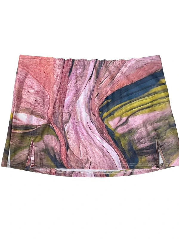 Artistic Tie-Front Convertible Swim Set