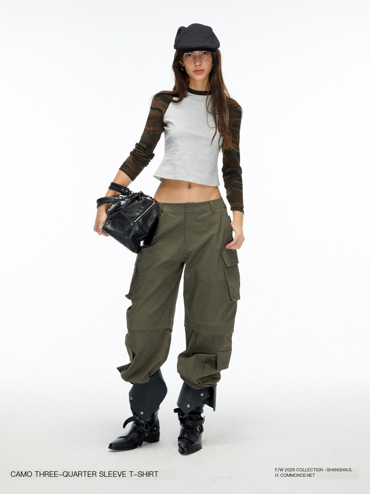 commonce_net_Distressed_Camo_Patchwork_Slim_Fit_Women&