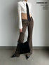 Draped Asymmetrical Detachable Leg Low Rise Cargo Pants