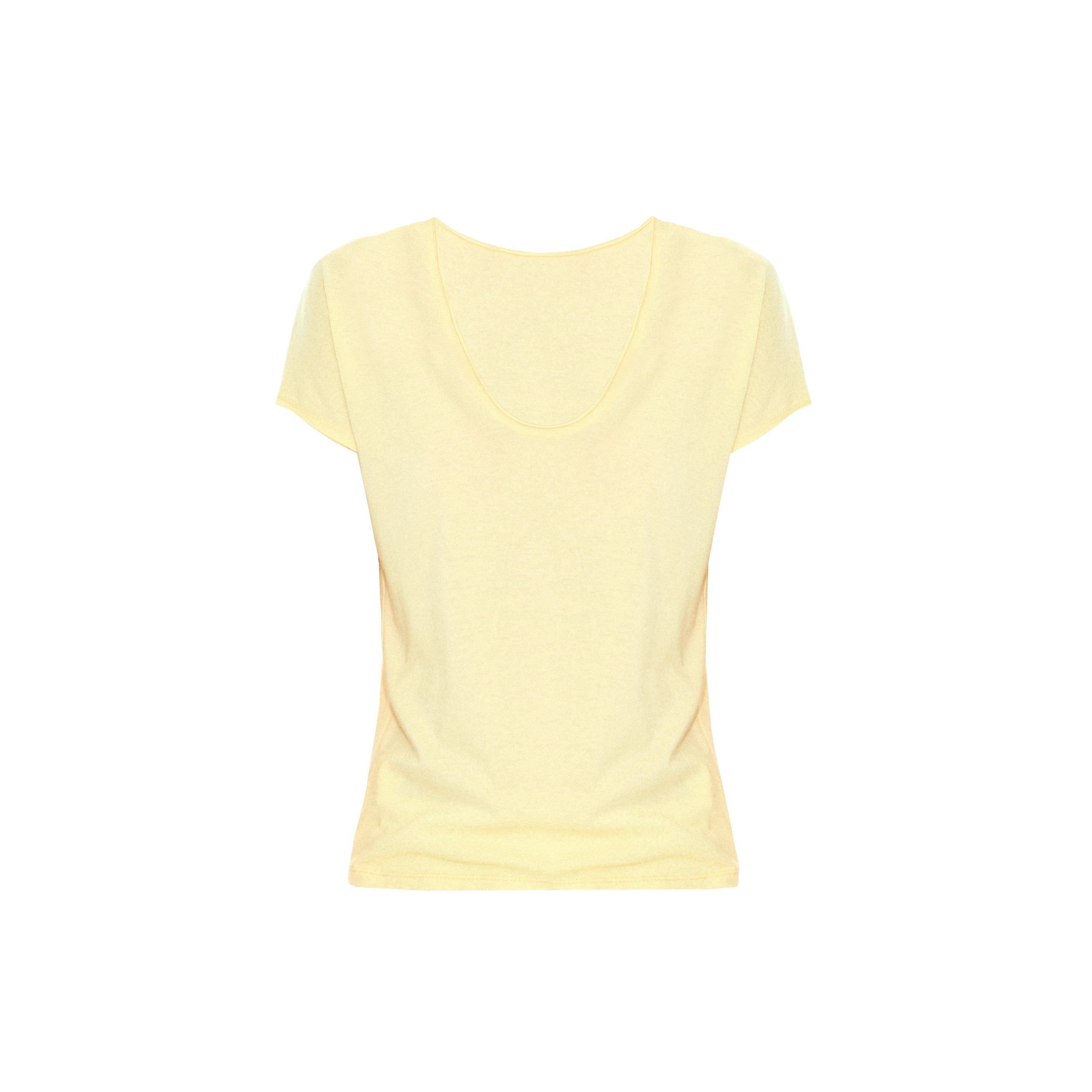Northbutsouth_Multicolor_Rolled_Hem_U_Neck_Loose_Women&