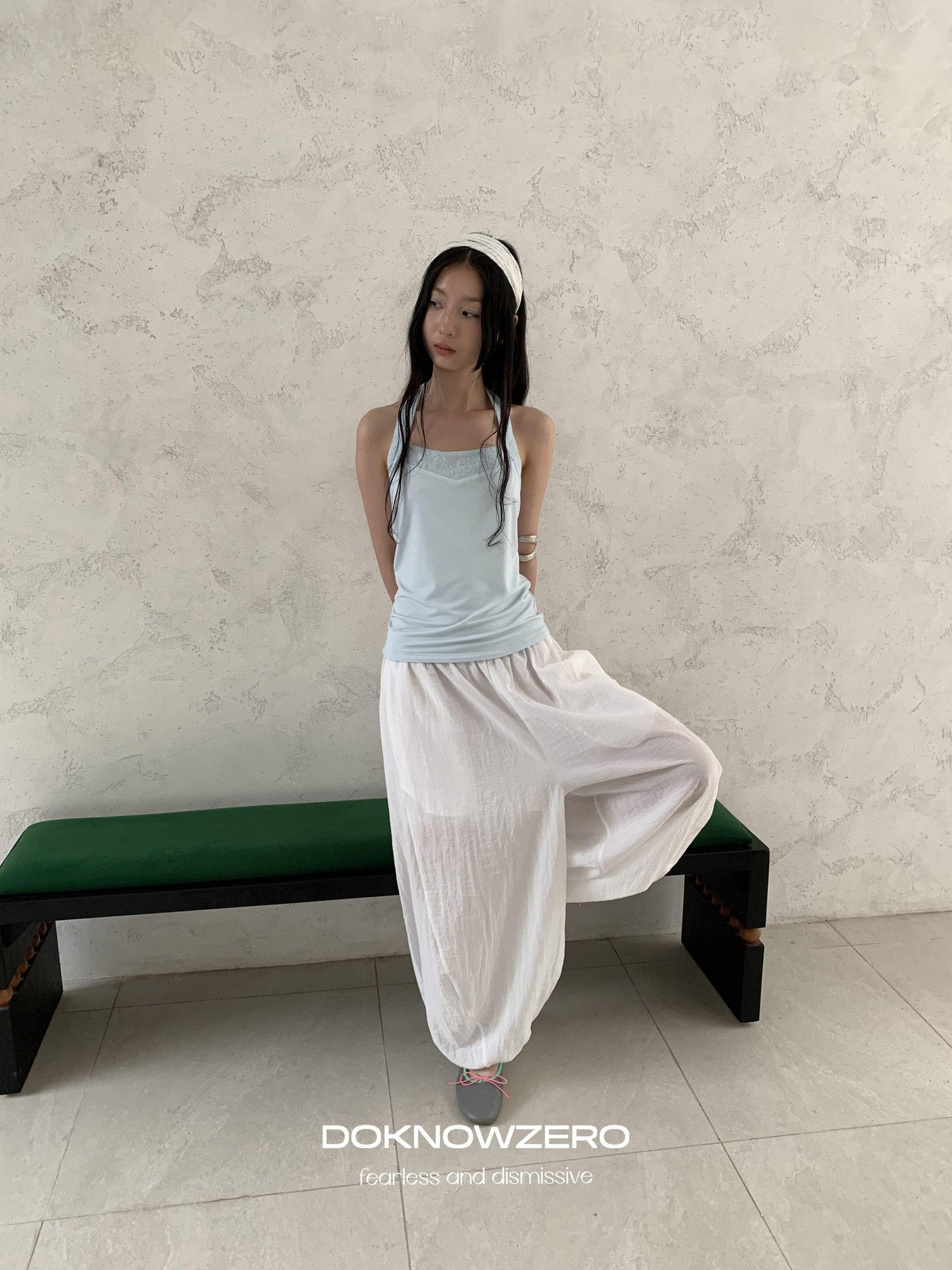 DKZ OFFICIAL Balloon Lined Relaxed Tapered Women&