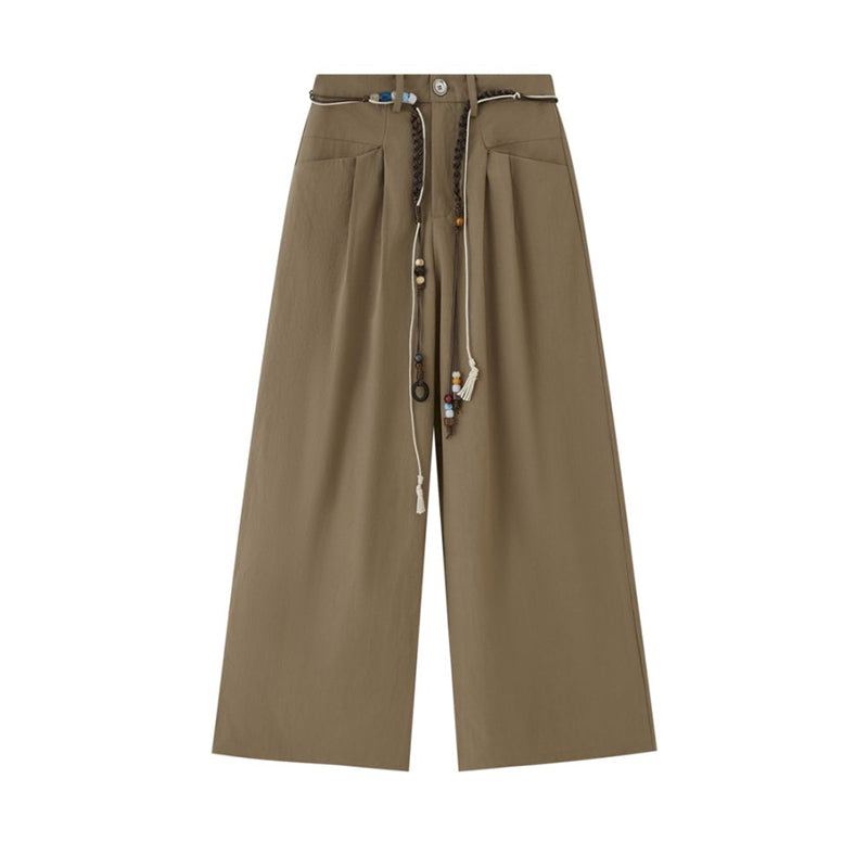 DIDDI MODA Floral Cutout Crop Top With Drawstring Waist Matching Shorts Pants Set