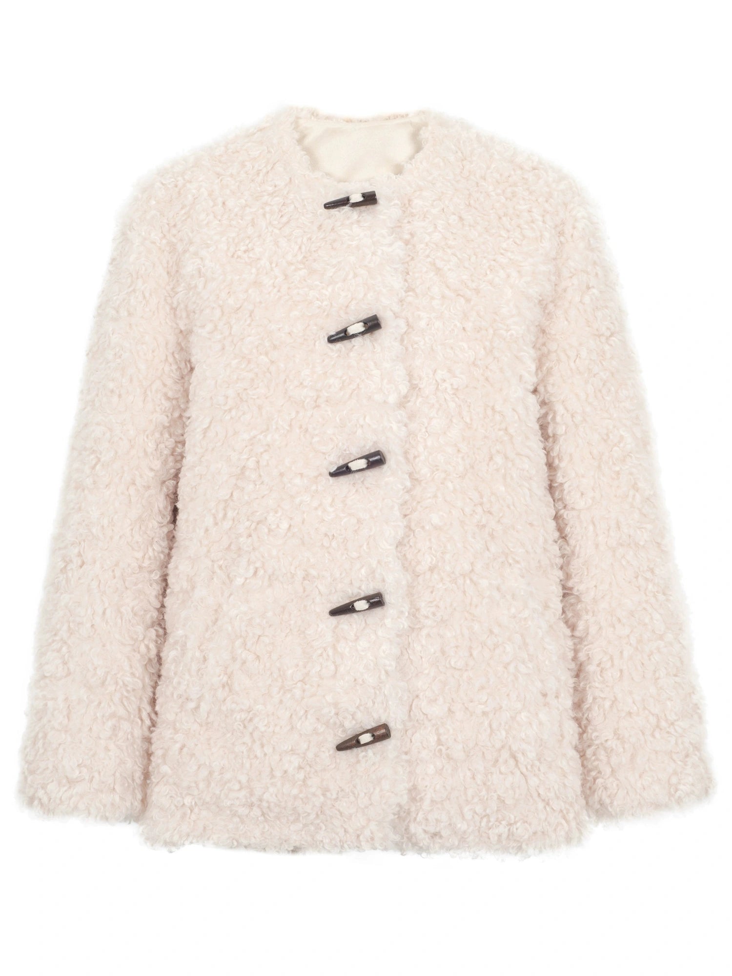 V-neck T-shirt Long Sleeve Button Coat