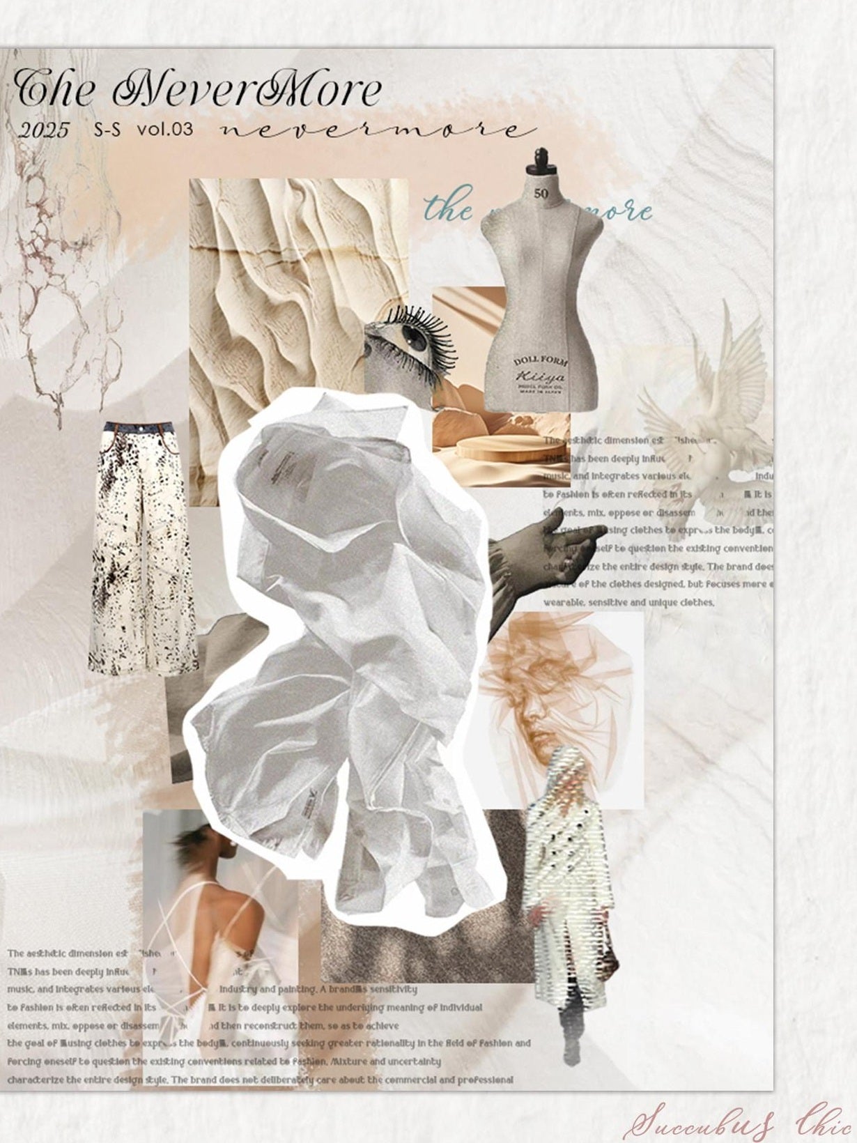 The NeverMore Fringe Polyester Round Neck Pullover Crop Top Cream Party Women Top & Skirt Sets