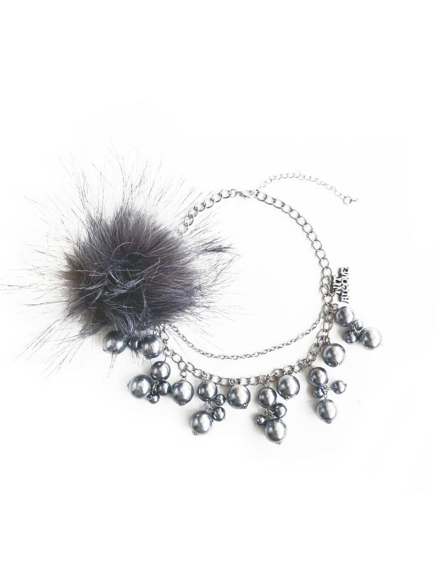 nit alcove Original Design Multilayer Silver Plated Faux Pearl Teen Jewelry Necklaces