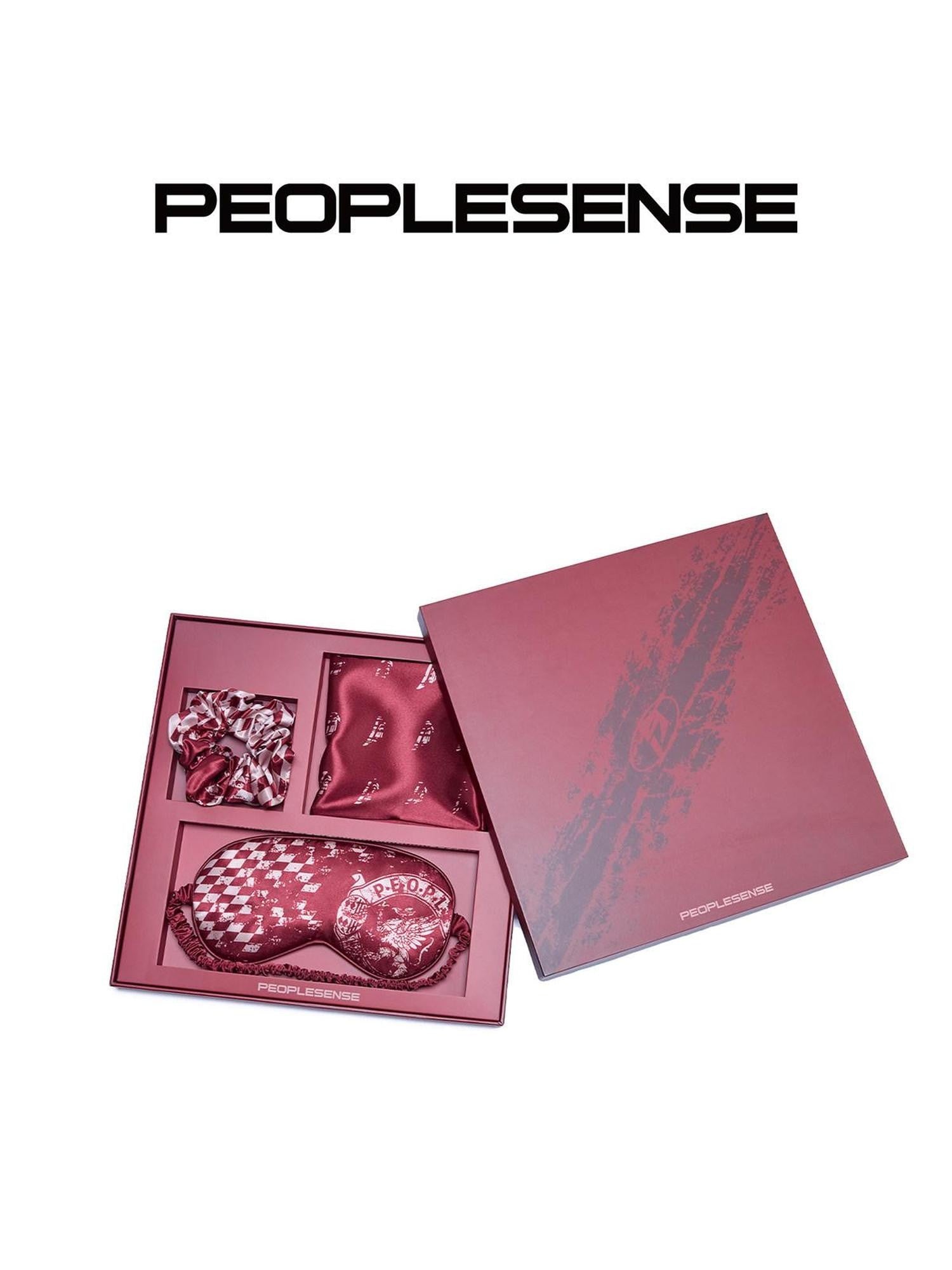 PEOPLESENSE Red Plaid Small Square Decorative British Women&