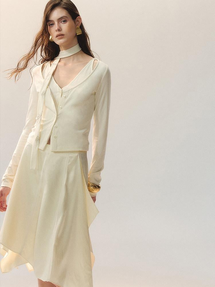 AnnoMundi Embroidered Modal Blend Casual Slim Cuffed Short Sleeve Women Knit Cardigans