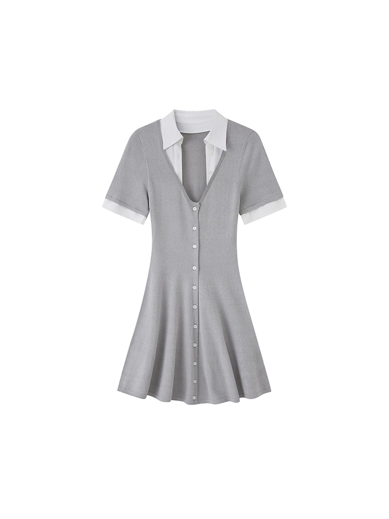 SweetChilling Summer Knit A-Line Sleeveless Dress