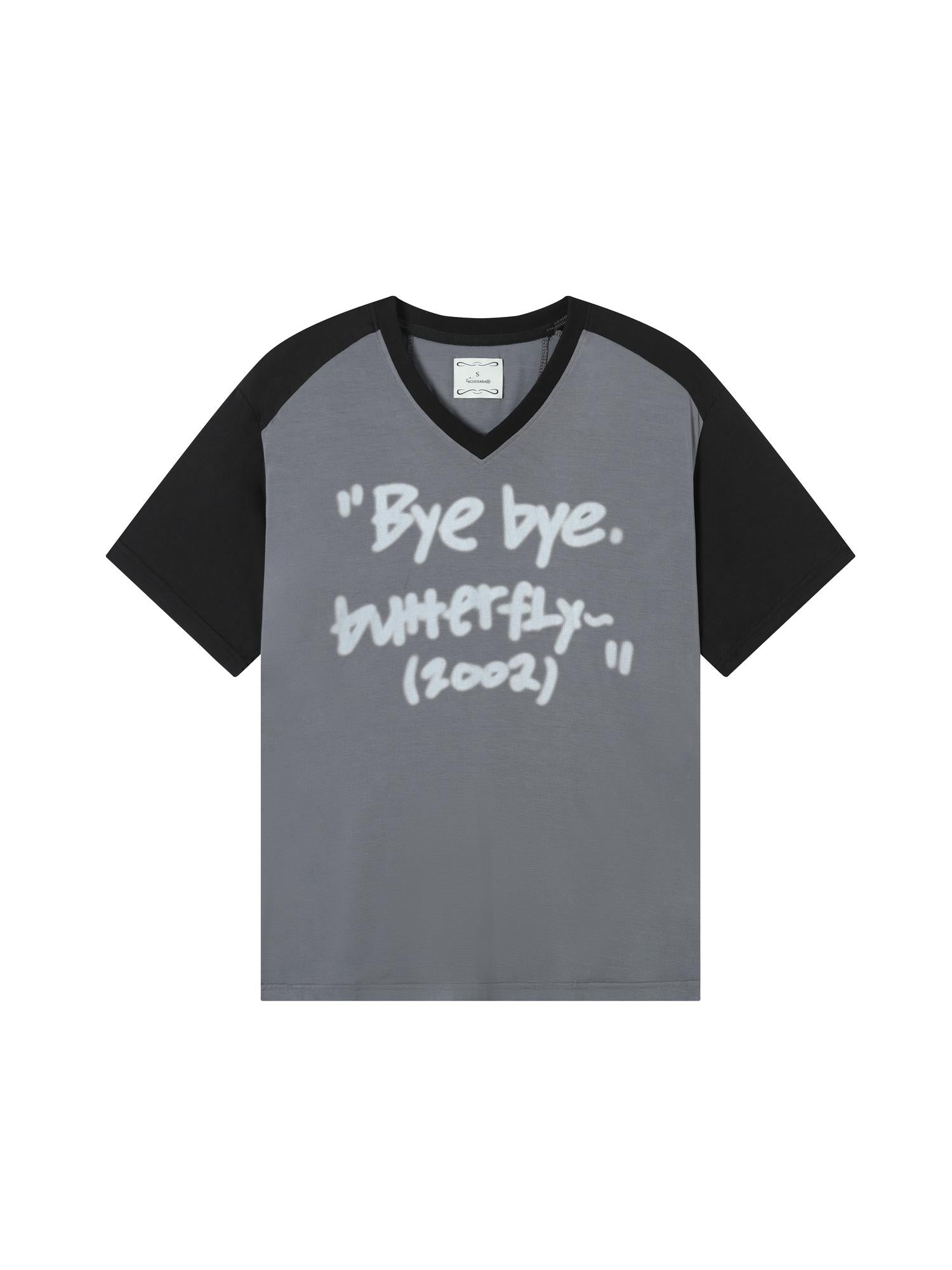 Achihara Bye Bye Paper Plane Tee