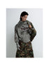 Peoplesense Dirty Wash Detachable Hoodie Distressed Oversized Sweatshirt