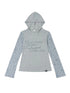 Slim Fit Hooded Round Neck Printed Patchwork T-Shirt