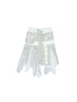 Ariadna Punk Rock Vintage Asymmetrical Leather Mini Skirt