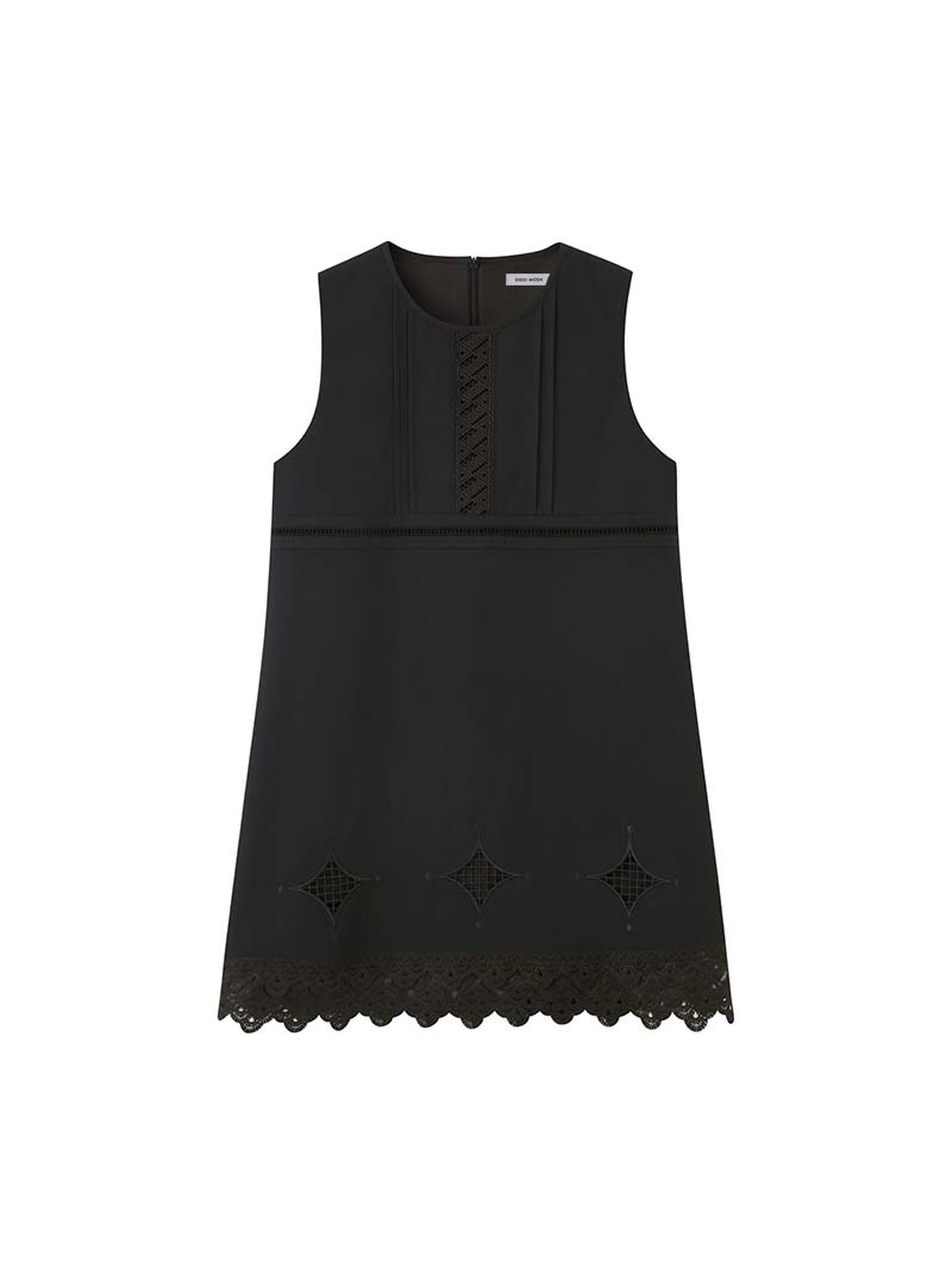 DIDDI MODA Lace Star Cutout Dress