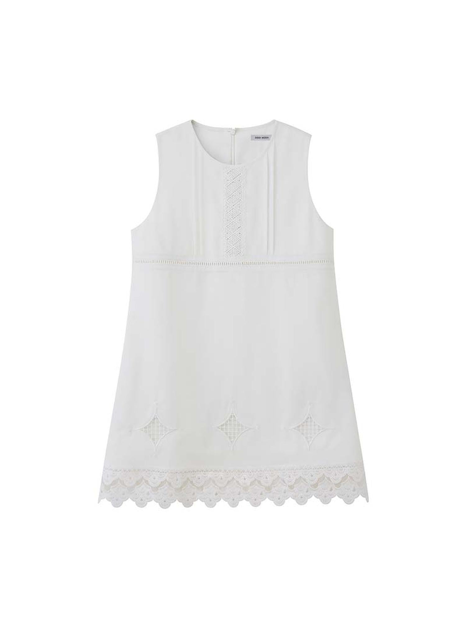 DIDDI MODA Lace Star Cutout Dress