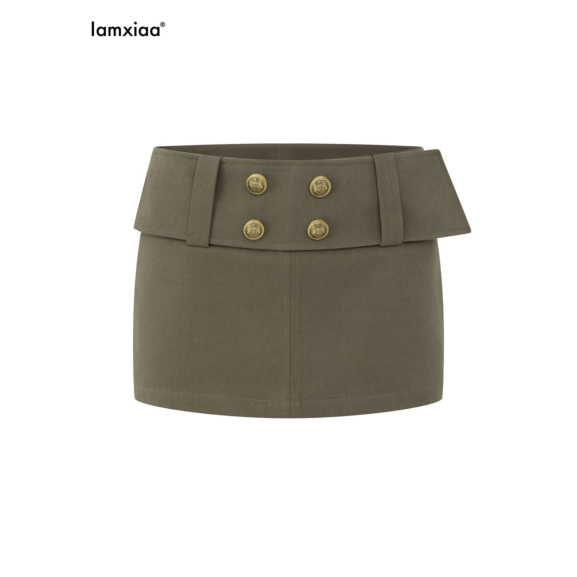iamxiaa_Army_Green_Utility_Wide_Waistband_Metal_Buckle_Women&