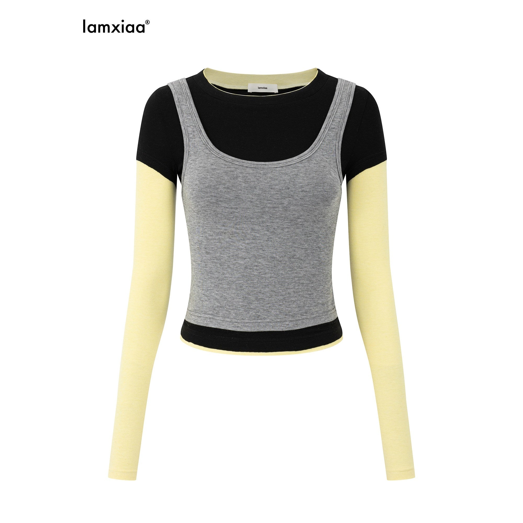 iamxiaa_Colorblock_Faux_Layered_Vest_Deconstructed_Women&