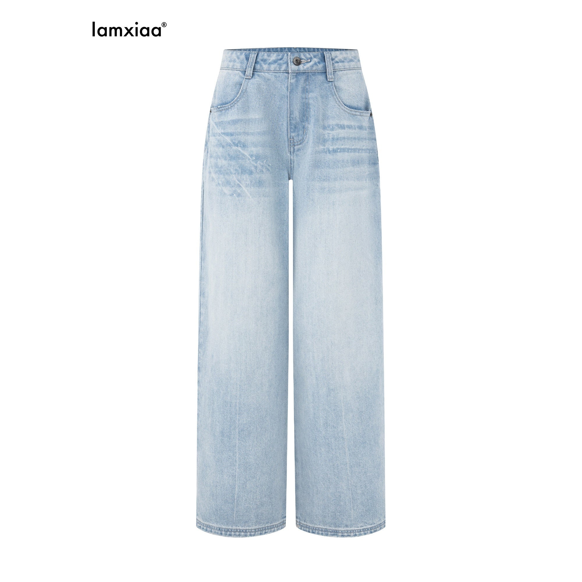 iamxiaa_Ice_Blue_Washed_Deconstructed_Back_Pockets_Low_Rise_Women&