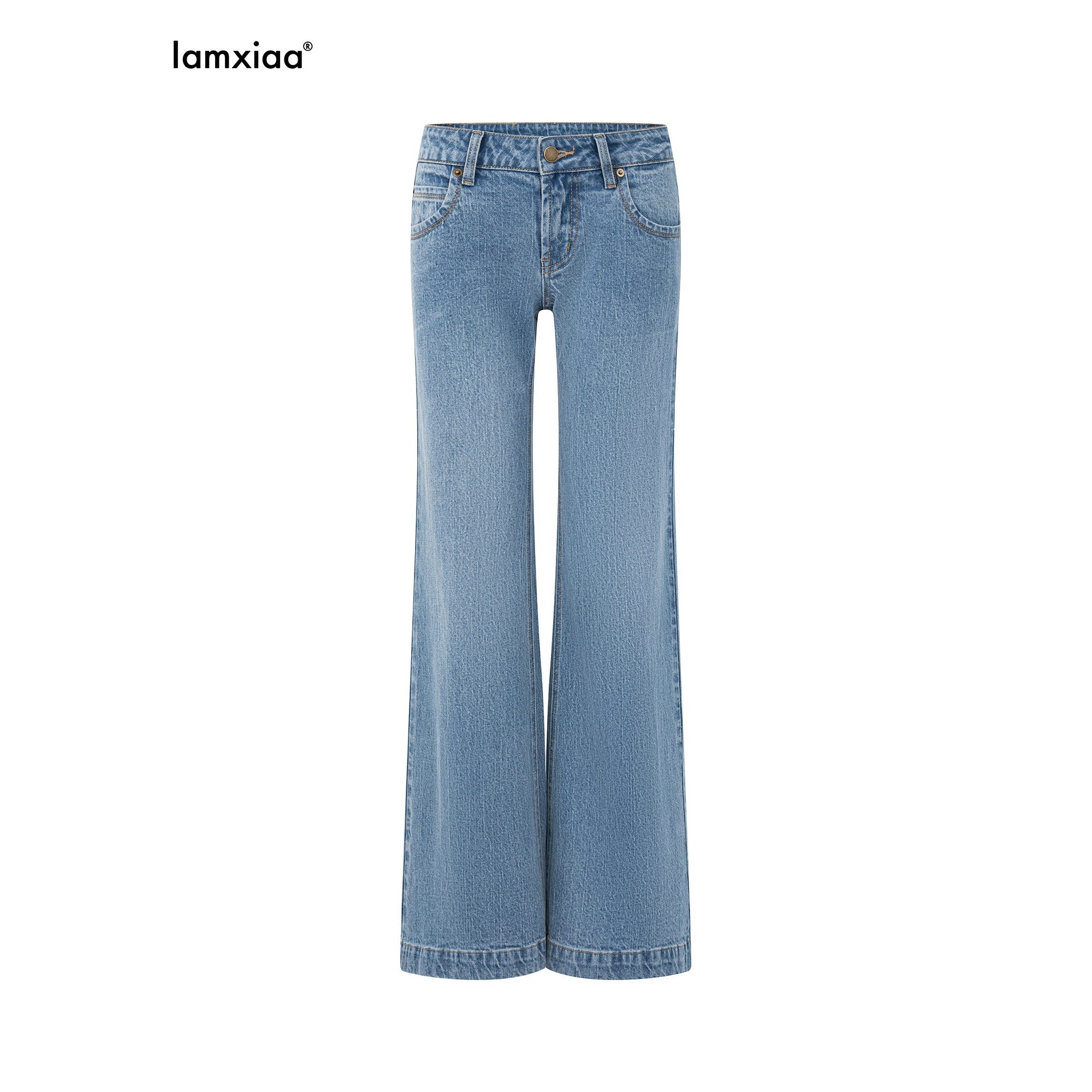 iamxiaa_Light_Wash_Contrast_Stitch_Low_Rise_Five_Pocket_Women&