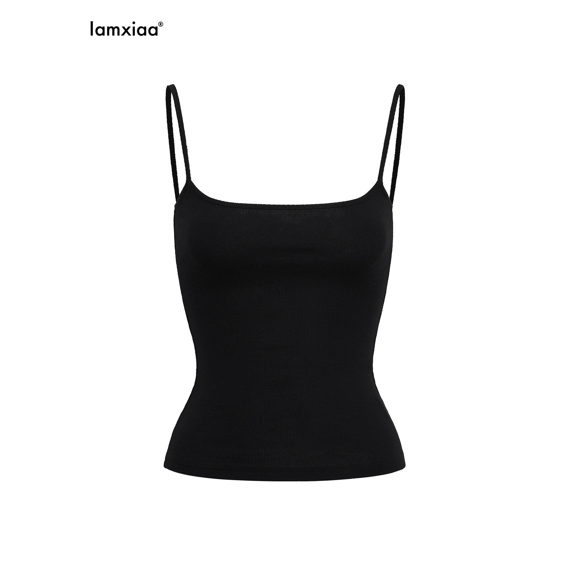 iamxiaa_Ribbed_Knit_Slim_Fit_Thin_Straps_U_Neck_Women&