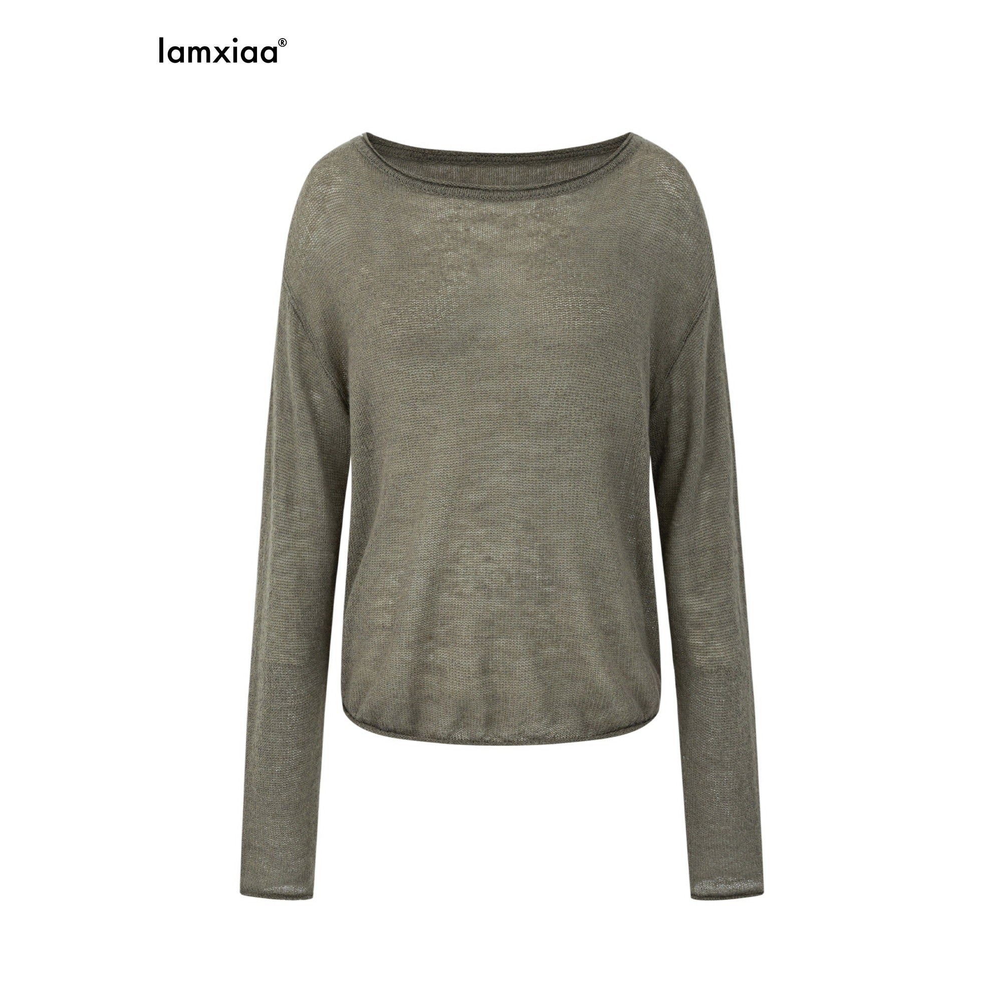 iamxiaa_Sheer_Boat_Neck_Drop_Shoulder_Women&
