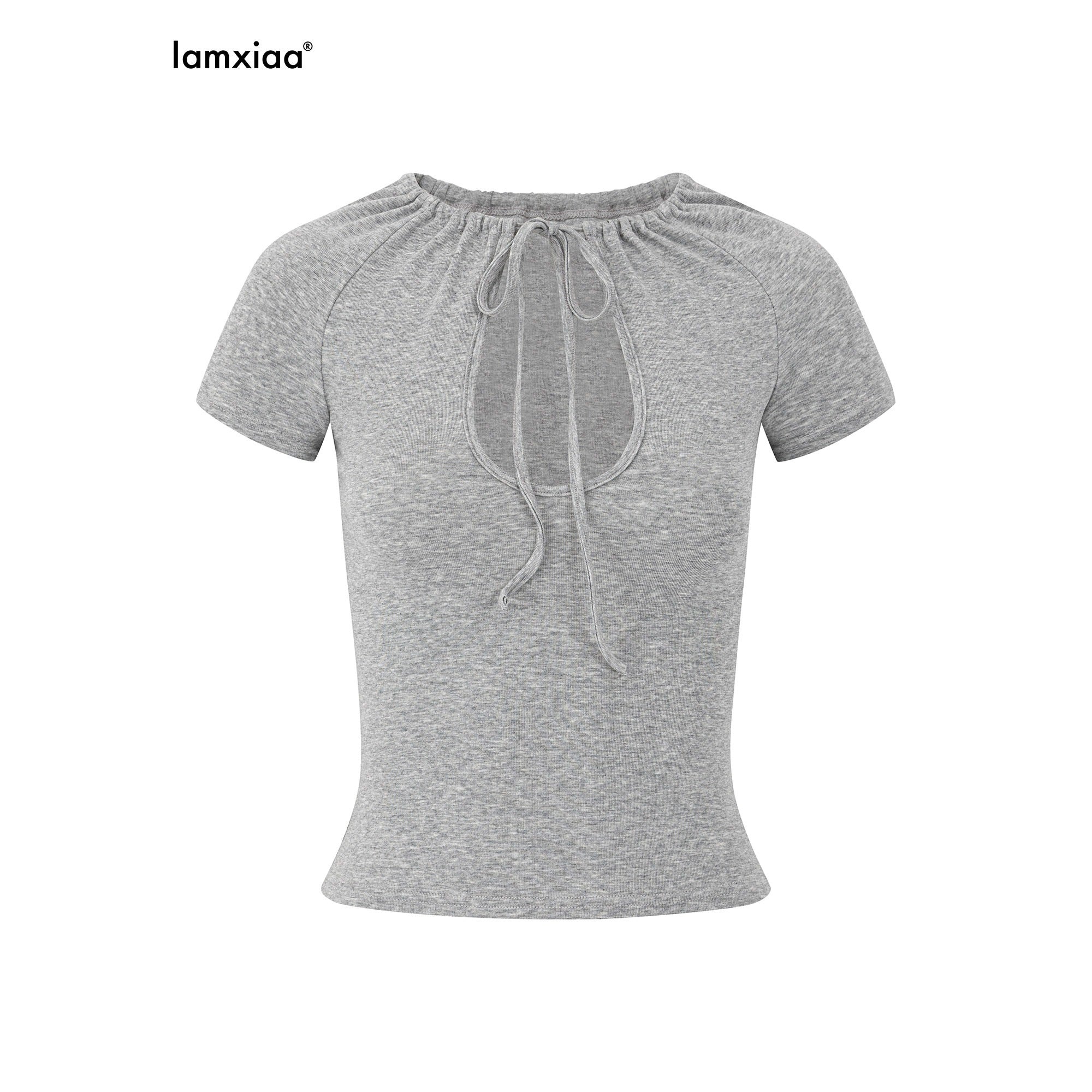 iamxiaa_Teardrop_Cutout_Adjustable_Drawstring_Raglan_Women&