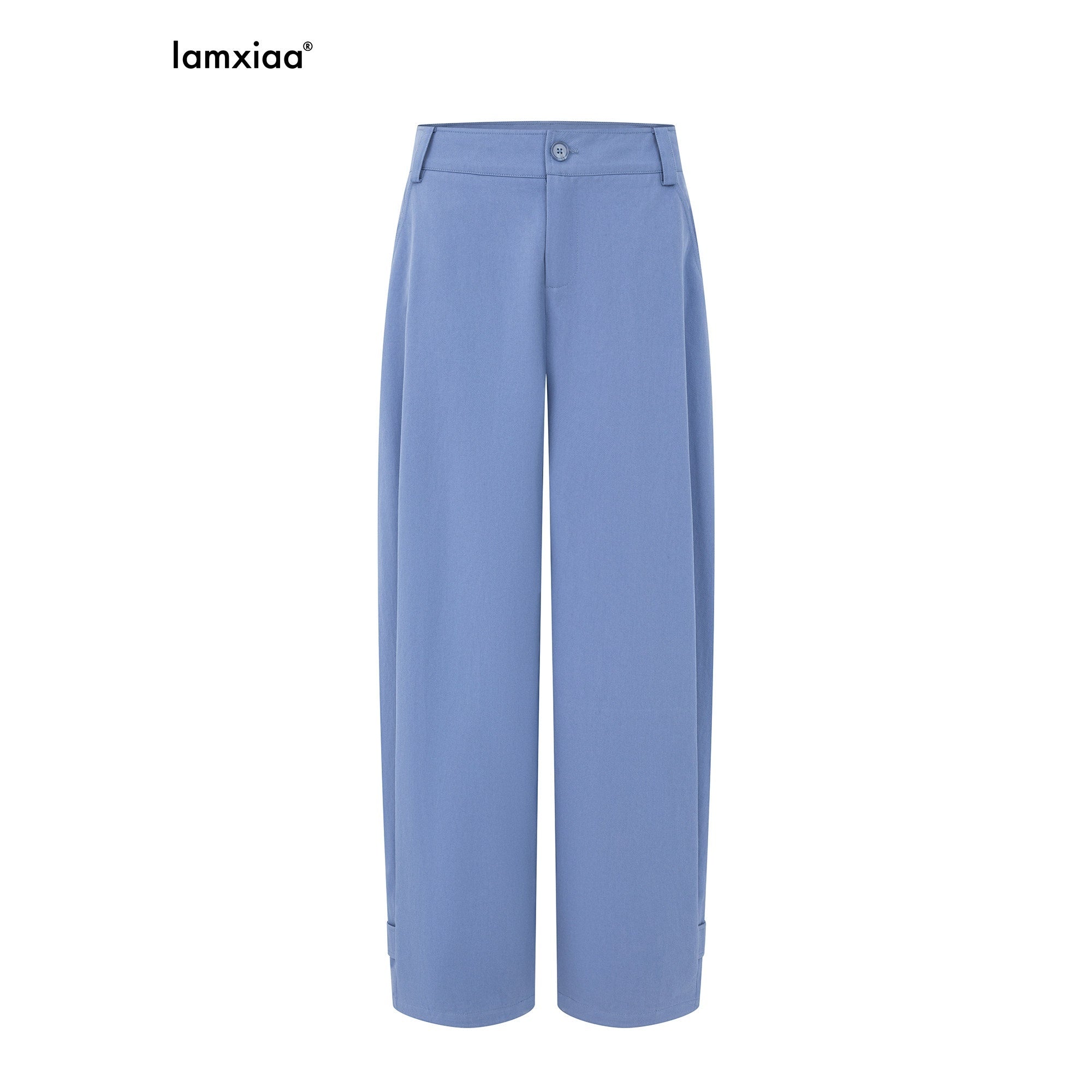 iamxiaa_Two_Tone_Curved_Hem_Low_Waist_Women&