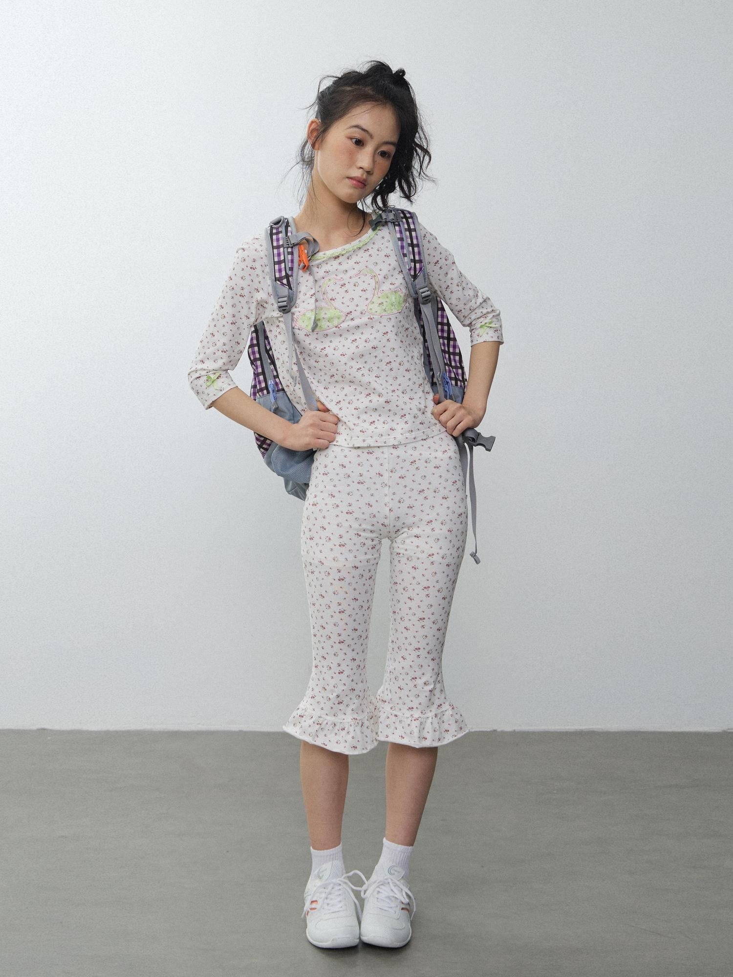 in two twos Vintage Lace Floral Slim Fit Women&