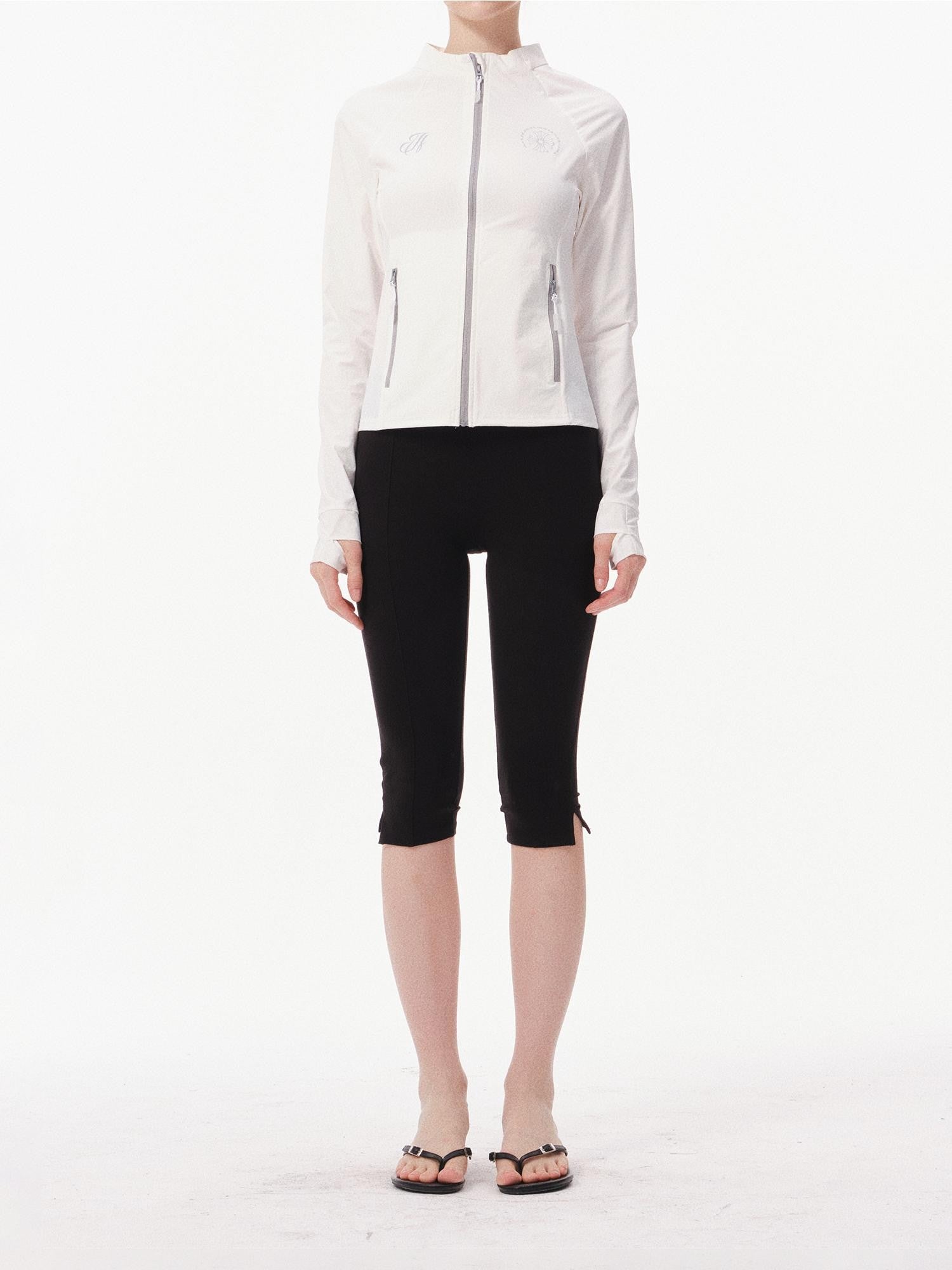 innerflow Black Yoga Slim Fit Natural Waist Women&