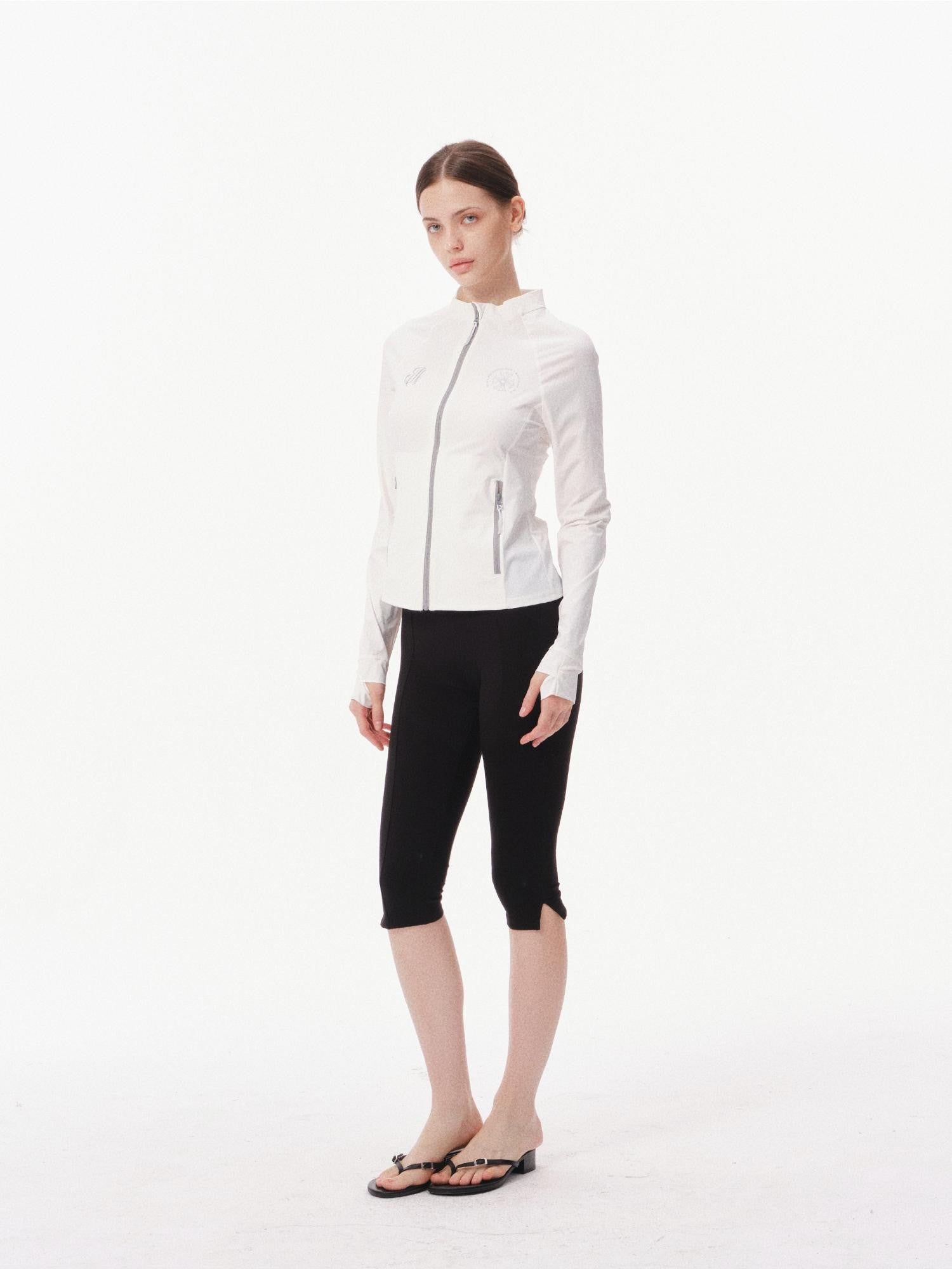 innerflow Black Yoga Slim Fit Natural Waist Women&