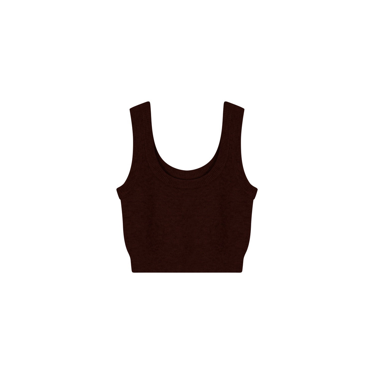 innerflow_Deep_Brown_Wool_Knit_Cardigan_Vest_Relaxed_Women&