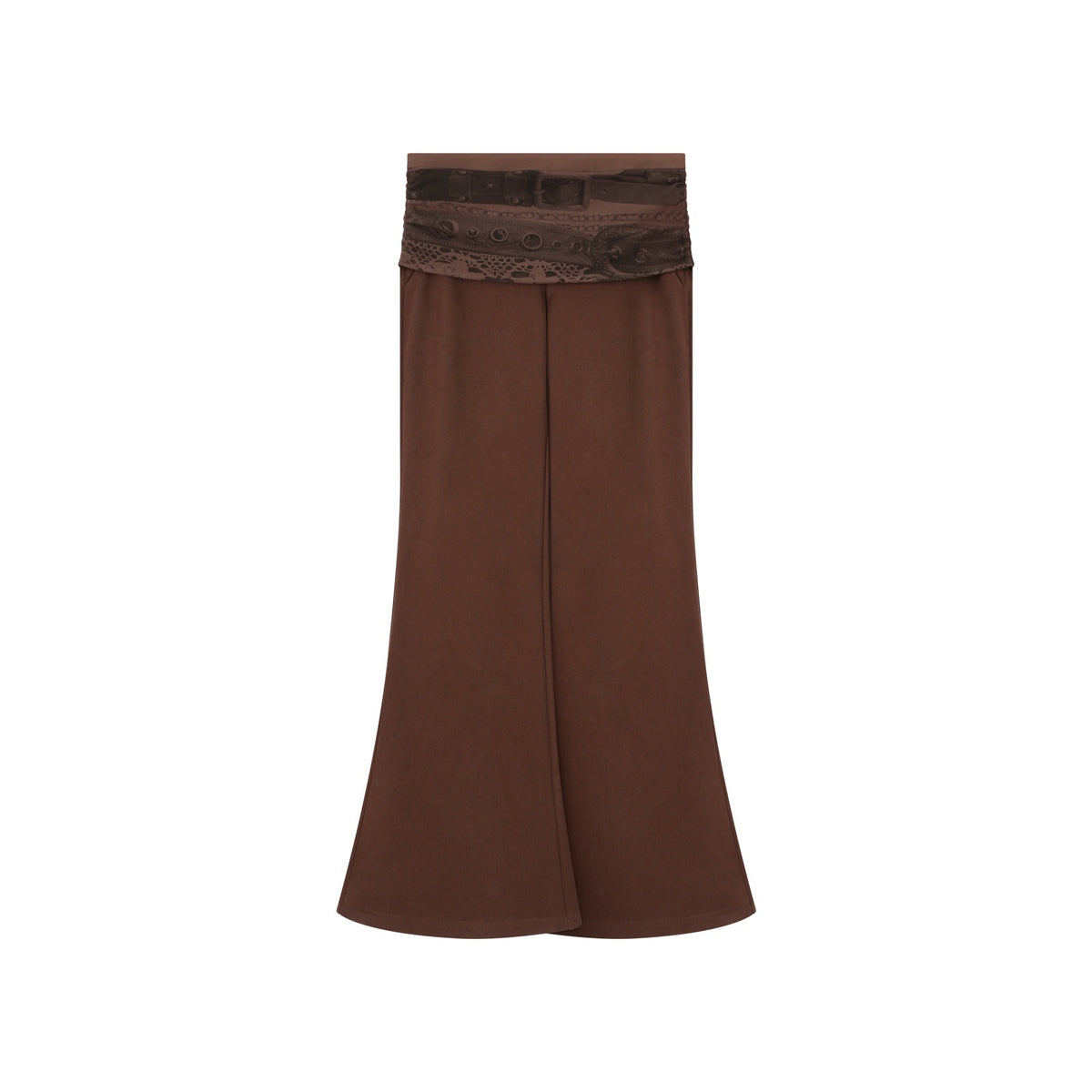 innerflow_Vintage_Low_Rise_Waistband_Print_Micro_Flare_Women&