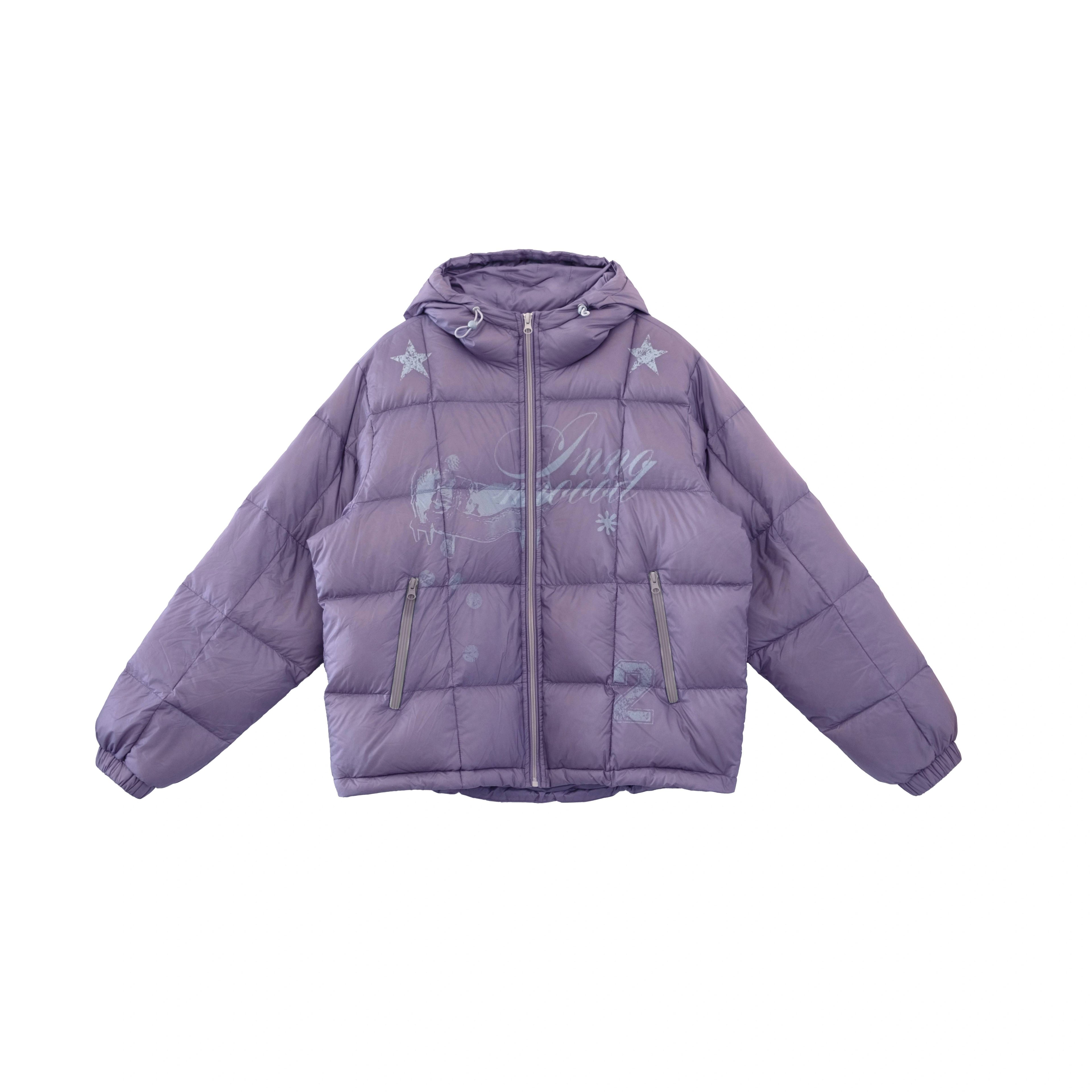 innomoood_90_Percent_White_Duck_Down_Printed_Loose_Hooded_Short_Zipper_Women_Down_Jacket_MISSTT