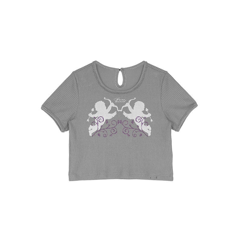 innomoood_Angel_Vine_Print_Puff_Sleeve_Women&