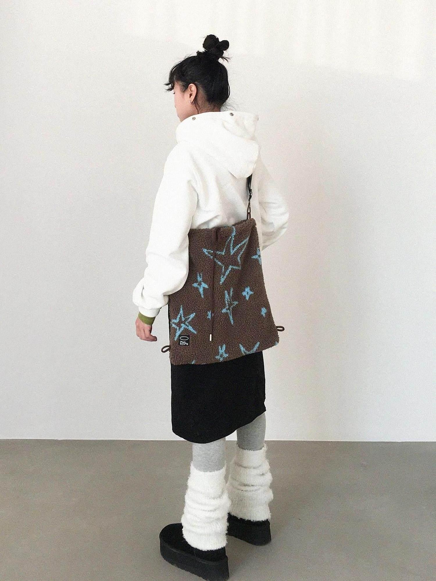 innomoood Colorblock Geometric Tall Square Three Way Women&